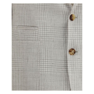 Brunello Cucinelli Check pattern linen Blazer