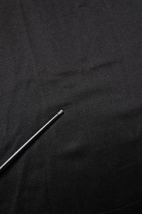Dolce & Gabbana Black DG Silk V-neck Collared Polo T-shirt