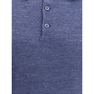 Brunello Cucinelli Linen Polo Shirt