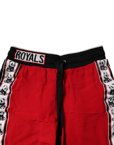 Dolce & Gabbana Multicolor DG Royals Jogger Sweatpants Pants