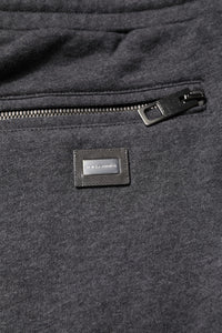 Dolce & Gabbana Dark Gray Cotton Men Jogger Sweatpants Pants