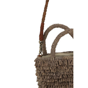 Ibeliv Naka Raffia Shoulder Bag