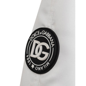 Dolce & Gabbana White Polyester Jacket